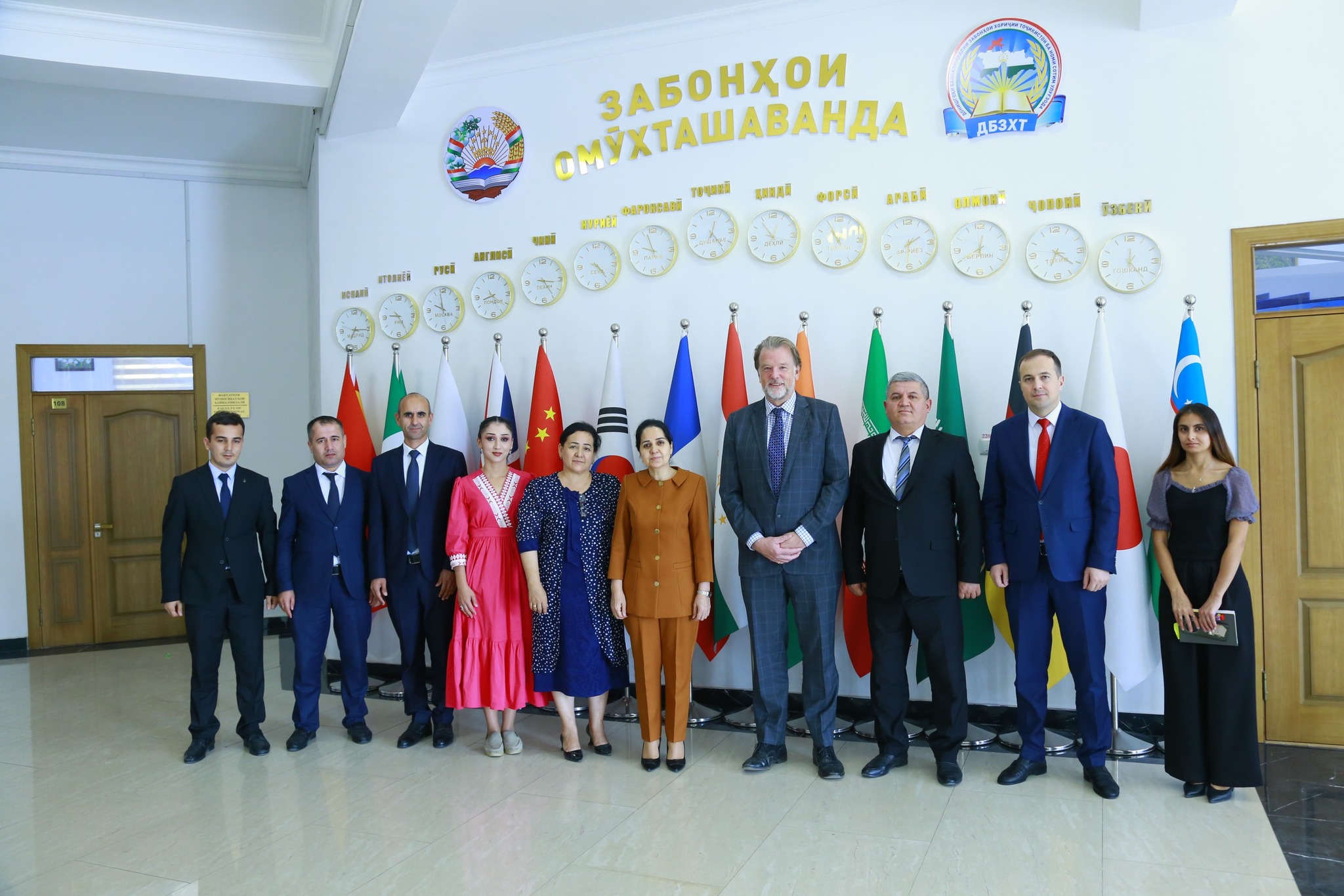 ТАШРИФИ РОҲБАРИ ШИРКАТИ “REALLY ENGLISH” БА ДОНИШГОҲ